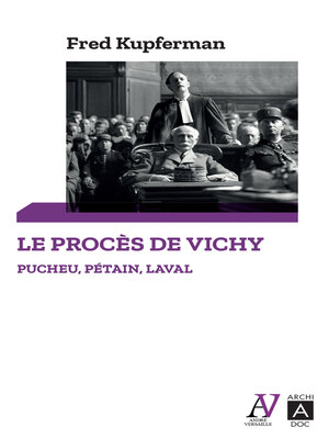 cover image of Le procès de Vichy
